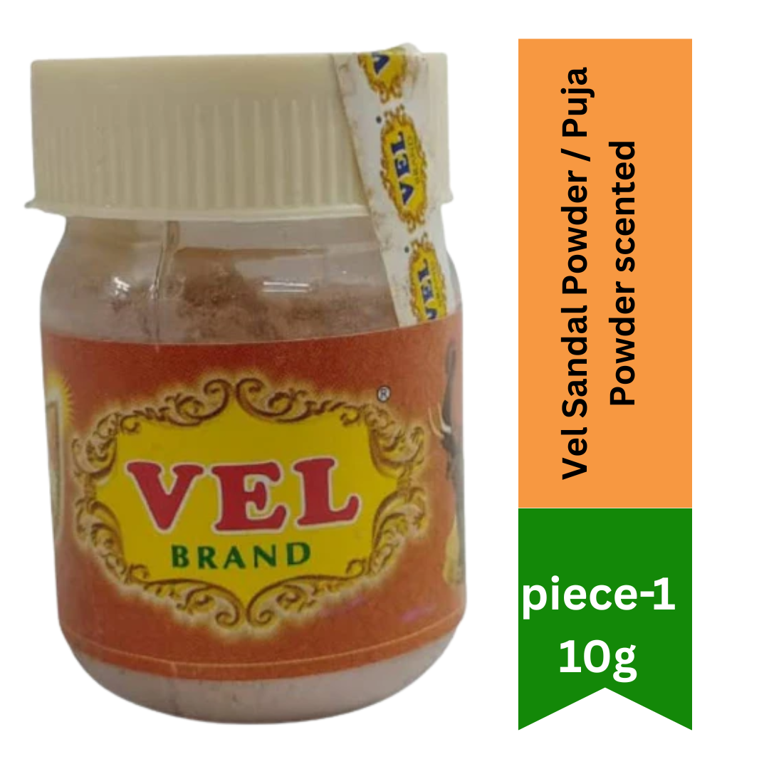 Vel Sandal Powder / Puja Powder scented 10g