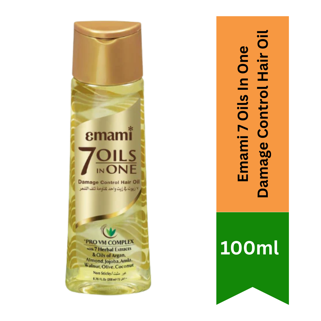 Emami 7 Oils In One Damage Control Hair Oil 100ml|BB:NOV.2027