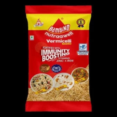 Bambino RAW Vermicelli - Enriched With Immunity Boosting Vitamins, Zinc & Iron