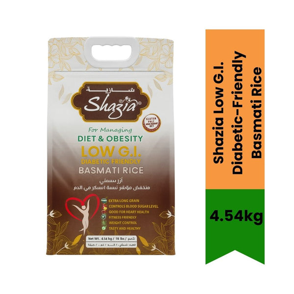 Shazia Low G.I. Diabetic Friendly Basmati Rice – Gesonde Keuse vir Mzansi
