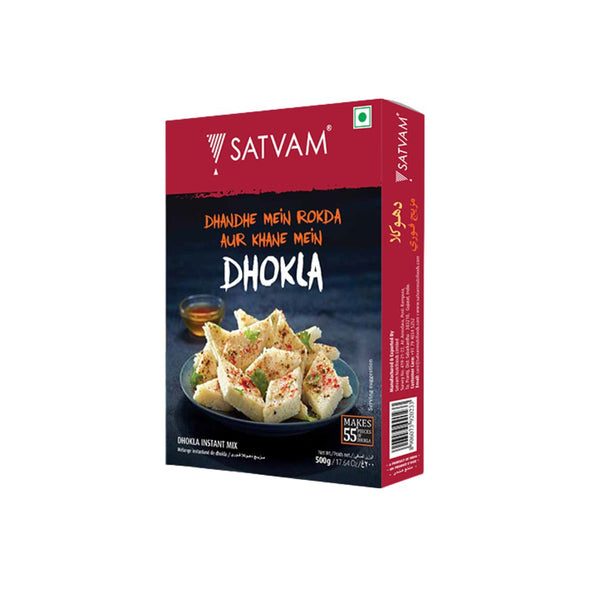 Satvam Dhokla Mix – Easy Instant Gujarati Snack Mix | Soft & Fluffy|BB:06.JUL2027