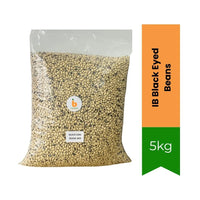 IB Black Eyed Beans 5kg | High Protein, Fresh & Versatile | Bulk Cooking Essential | South Africa | India Bazar