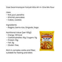 Sree Swaminarayan Fariyali Atta All in One Mix Flour