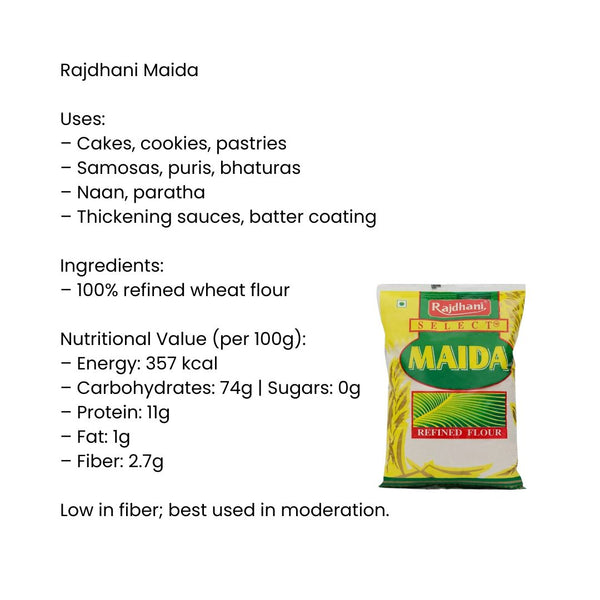 Rajdhani Maida 1kg|BB:11.DEC.2025