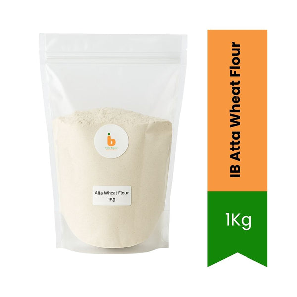 IB Atta 1Kg – Premium Chakki Fresh Whole Wheat Flour