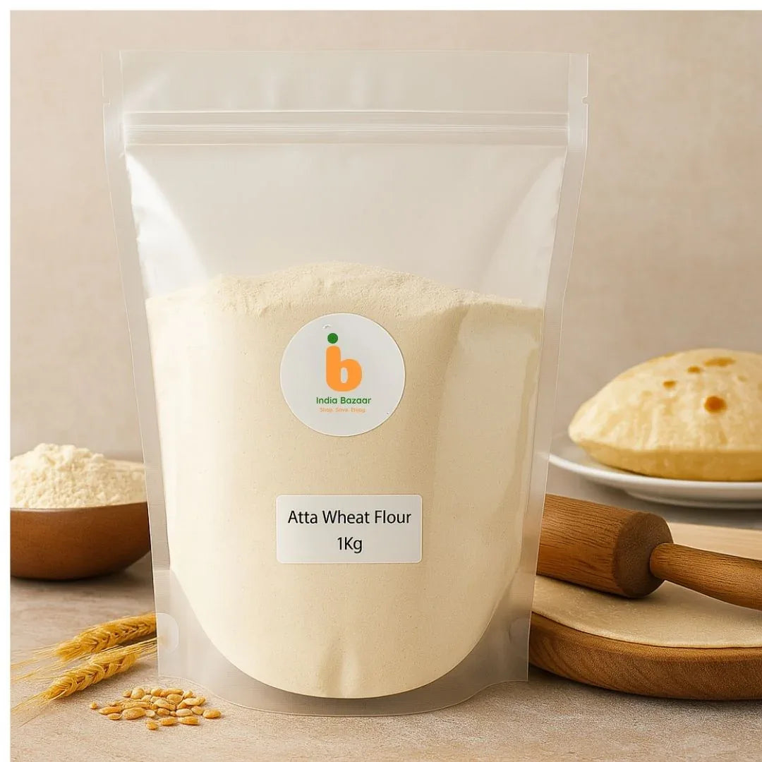 IB Atta / Wheat Flour |  1kg – Premium Chakki Fresh Whole Wheat Flour