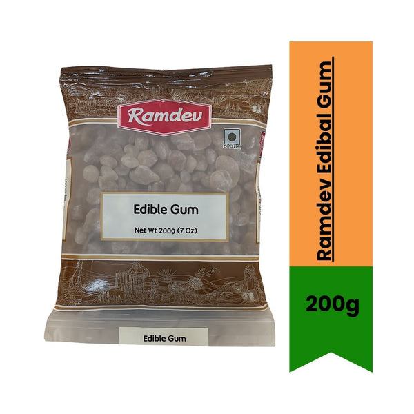 Ramdev Edibal Gum 200g – Natural Edible Gum|BB:MAR.2026