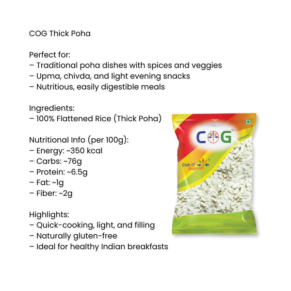 COG Thick Poha |BB:OCT.2025