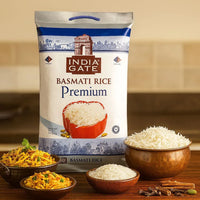 India Gate Premium Basmati Rice | 5kg | Long Grain, Fluffy & Aromatic | South Africa