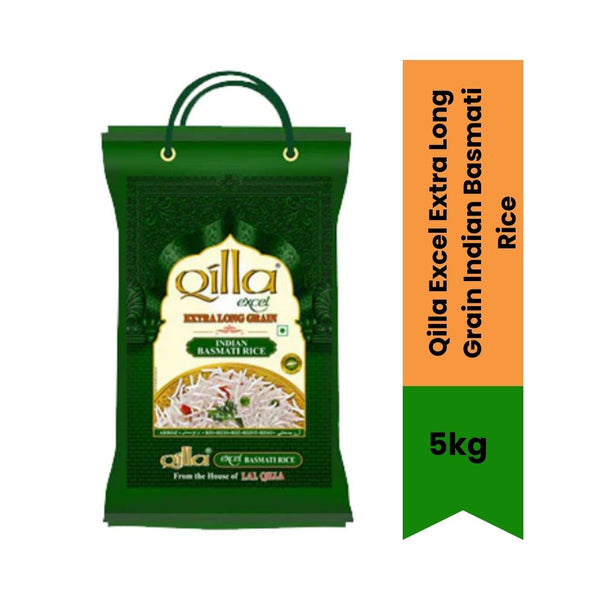 Qilla Excel Extra Long Grain Indian Basmati Rice