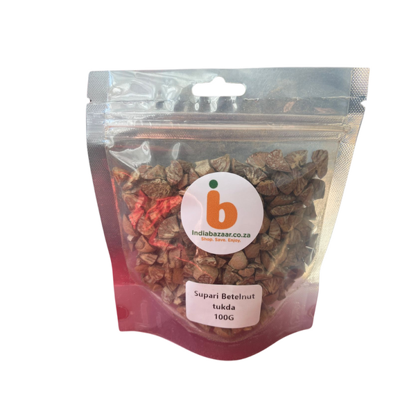 IB Supari (Betelnut Tukda) 100gm – Premium Cut Areca Nut for Pooja & Mouth Freshener Use