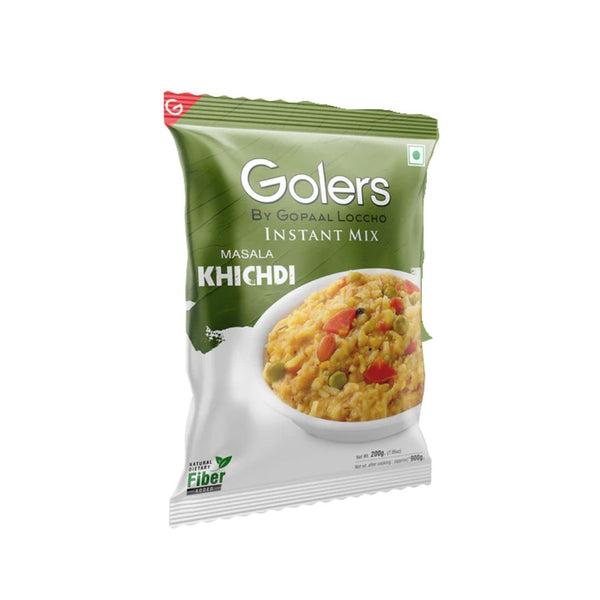 Golers Masala Khichdi – Instant Mix | 200g Pack | Flavorful & Quick|BB:02.FEB.2026