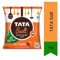 TATA Salt | 1kg – Iodized Cooking Salt for Everyday Use | Desh Ka Namak