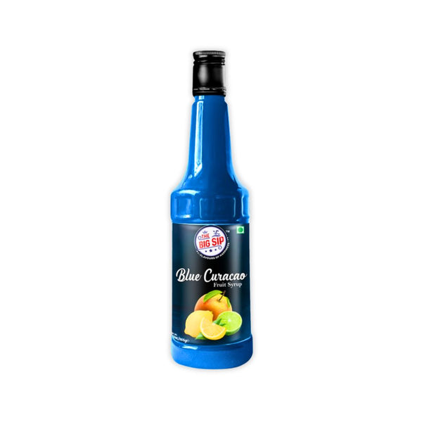 The Big Sip Blue Curacao Fruit Syrup 750ml |BB:19.JUN.2025