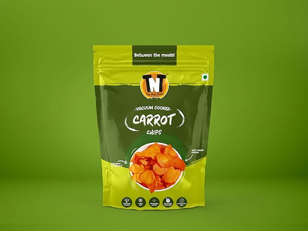 The Nosh Treat (Tnt) Vf Carrot Chips 50Gm