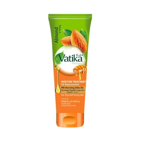 Vatika Almond & Honey Moisture Treatment Oil Replacement for Dry and Frizzy Hair