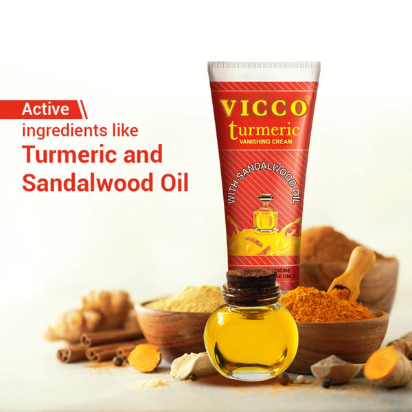 Vicco Turmeric Vanishing Cream 60g