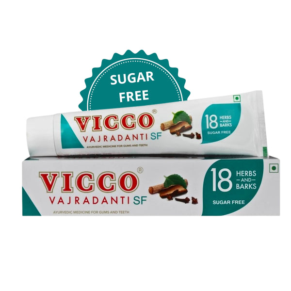 Vicco Vajradanti 18 Herbs Sugar Free Toothpaste 100g |BB:MAY.2027