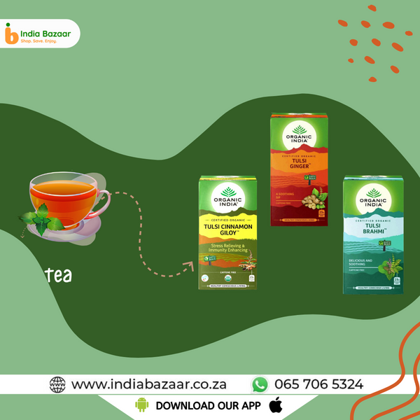 Organic India Tulsi Brahmi Tea Bags