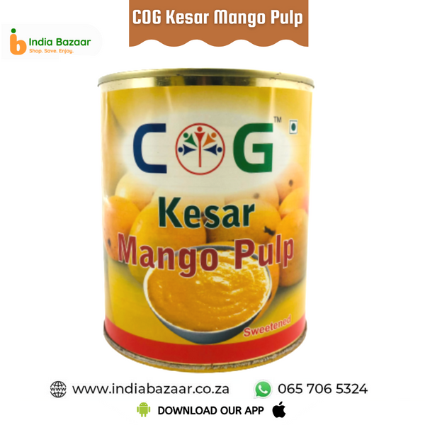 COG Kesar Mango Pulp |BB:JUNE.2026
