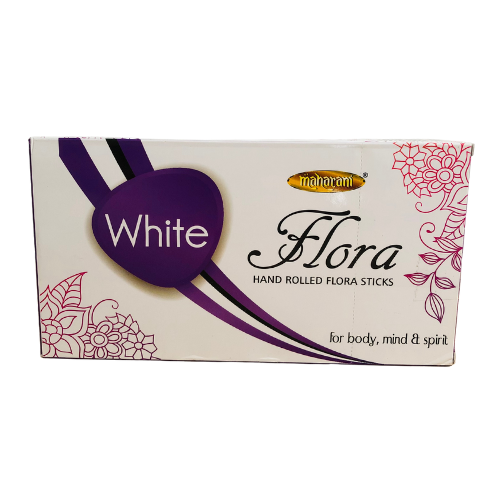maharani-white-flora-hand-rolled-incense-sticks-pack-of-6