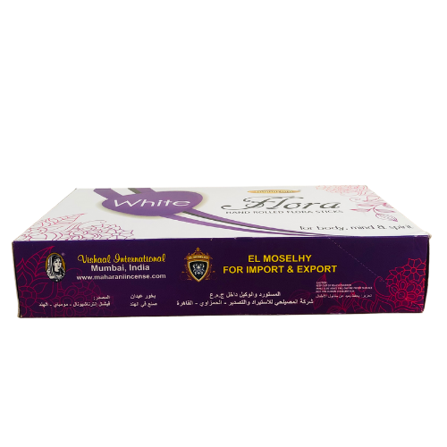 maharani-white-flora-hand-rolled-incense-sticks-pack-of-6