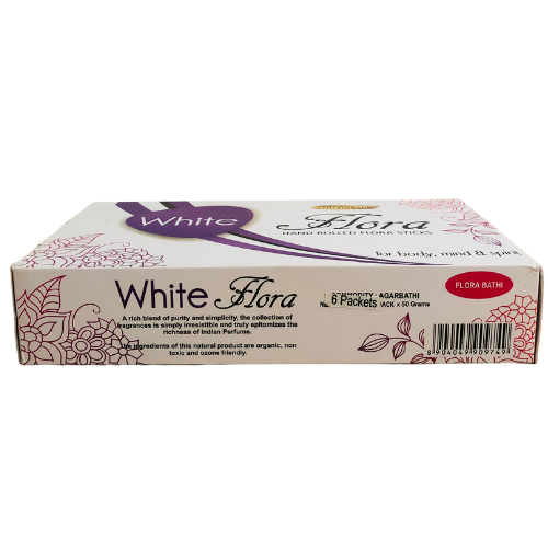 maharani-white-flora-hand-rolled-incense-sticks-pack-of-6