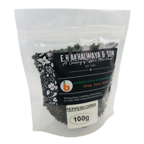 E.H.Akhalwaya & Son Peppercorns 100g