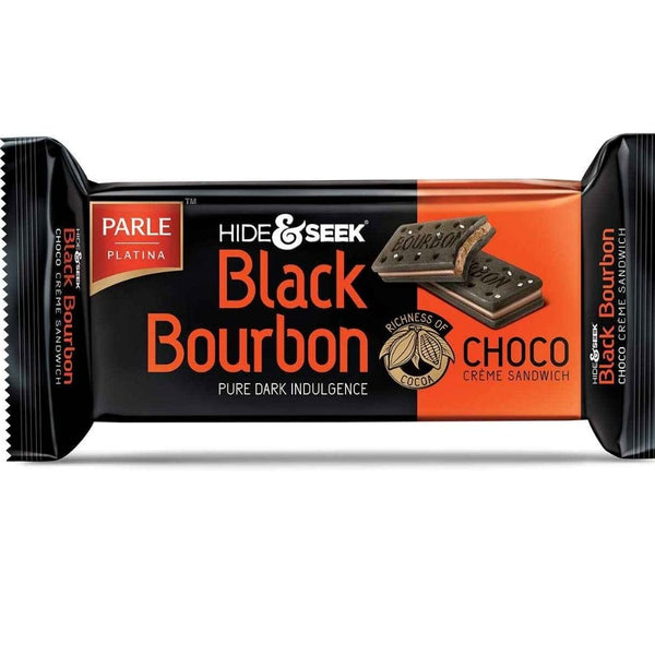Parle Hide & Seek Black Bourbon Creme Sandwich Choco