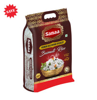 Sanaa Premium Gold Biryani Specialist Basmati Rice | 5kg - Extra-Long Aged Grain Designed to Resist Breakage in Heavy Layered Meat & Chicken Biryanis | South Africa | India Bazaar