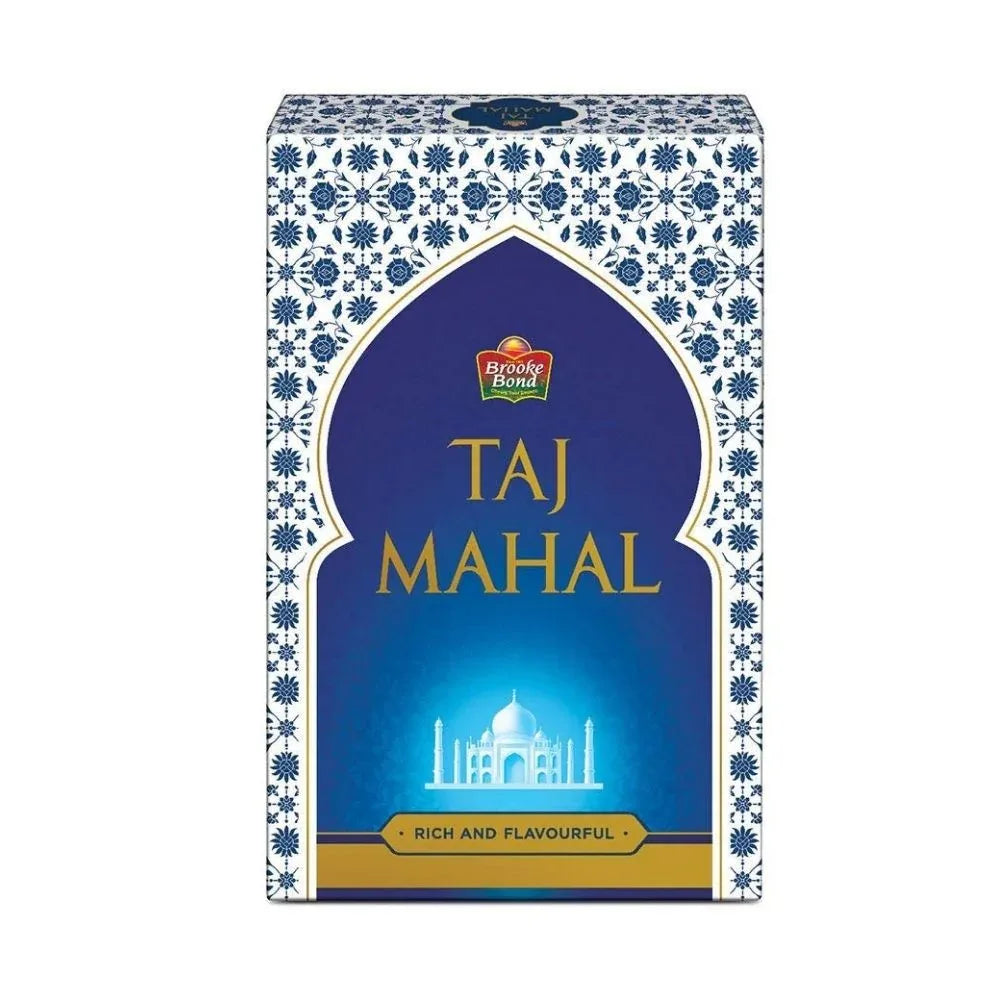 Brooke Bond Taj Mahal Tea (Premium Loose Leaf Blend) | 500g - Gourmet Rich Flavor & Aromatic Black Tea Leaves for an Exquisite High-Tea Experience | South Africa | India Bazaar
