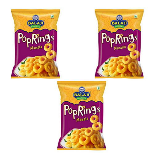 Balaji Wafers pop Ring Masala (Pack of 3) |BB:04.NOV.2025