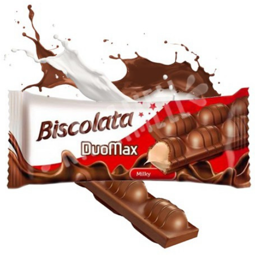 Biscolata Duomax Milky 2 X 44g