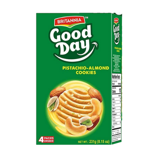 Britannia Good Day Pistachio Almond Cookies 231g