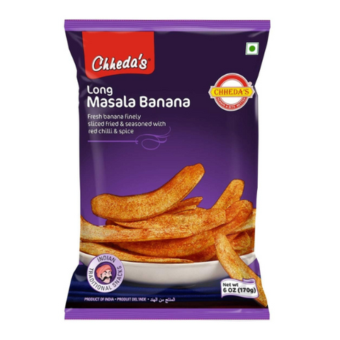 Chheda Long Masala Banana Wafers 170g
