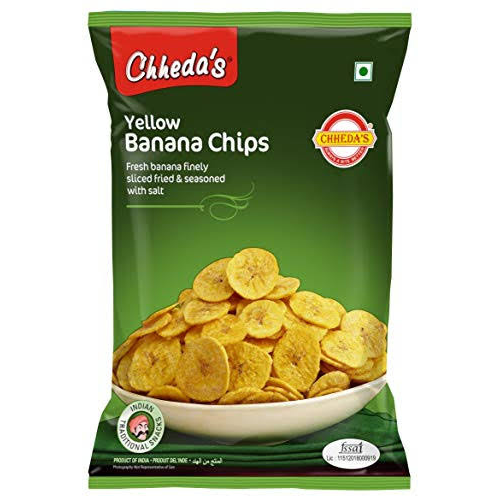 Chheda Yellow Banana Chips 400g |BB:04.JAN.2026