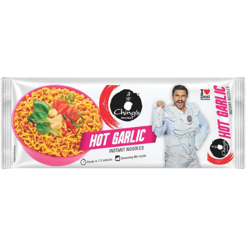 Chings Secret Hot Garlic Instant Noodles 240G|BB:MAY.2026