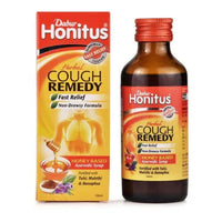 Dabur Honitus Ayurvedic Cough Syrup | 100ml - Honey-Based Fast Herbal Remedy for Sore Throat, Non-Drowsy Relief from Dry & Productive Coughs | South Africa | India Bazaar