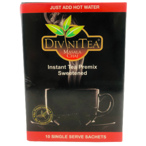Divini Tea Masala Chai Instant Tea Premix Sweetened