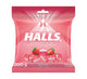 Halls Polybag 72S Strawberry Blast
