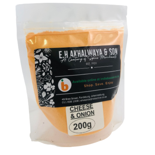 E.H.Akhalwaya & Son Cheese And Onion 200g