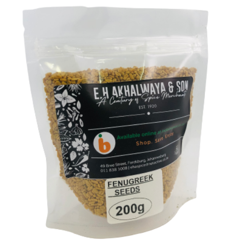 E.H.Akhalwaya & Son Fenugreek Seeds 200g