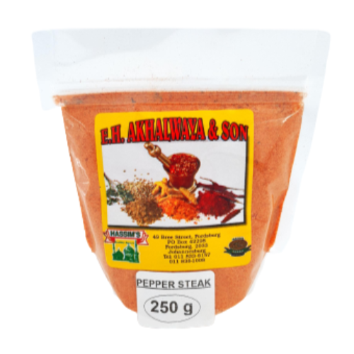 E.H.Akhalwaya & Son Pepper Steak 150G