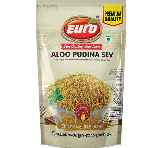 Euro Aloo Pudina Sev 400gm |BB:09.JUN.2025
