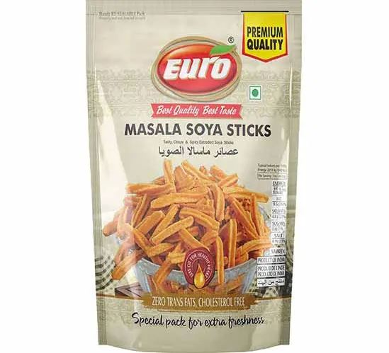 Euro Masala Soya Sticks 350gm |BB:09.JUN.2025