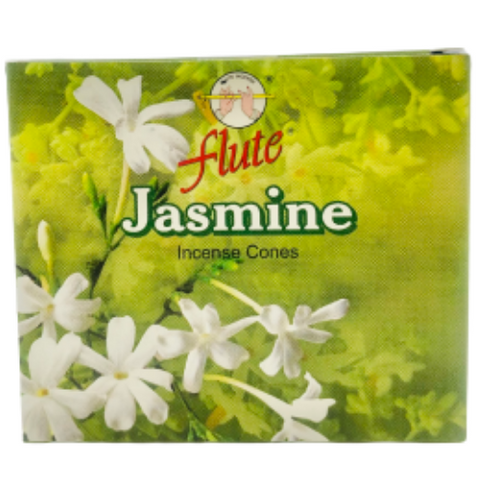 Flute Jasmine Incense Cones