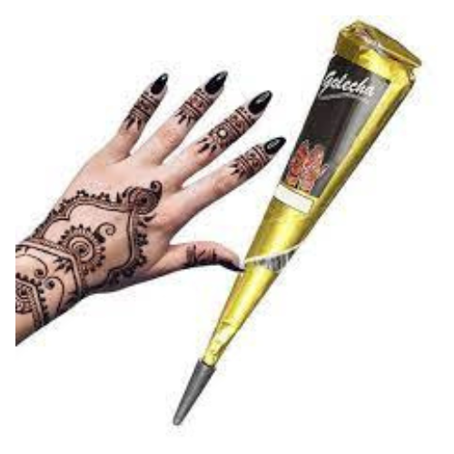 Golecha Magic Mehandi Henna Cone Black (3Pc)