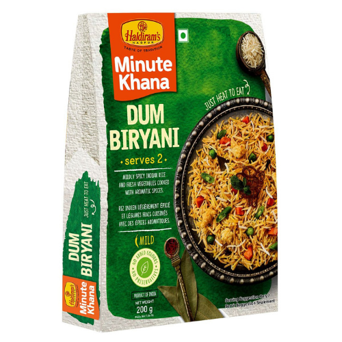 Haldirams Minute Khana Dum Biryani |BB:11.NOV.2025