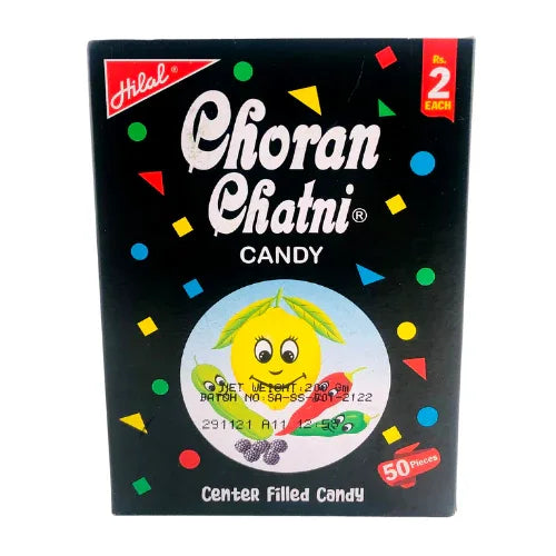 Hilal Choran Chatni Candy (Chatpata Churan Toffee) | Multi-Pack - Sweet, Sour & Tangy Herbal Digestive Hard Candies for Post-Meal Appetite Boost | South Africa | India Bazaar