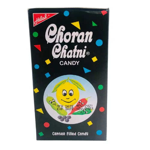 Hilal Choran Chatni Candy (Chatpata Churan Toffee) | Multi-Pack - Sweet, Sour & Tangy Herbal Digestive Hard Candies for Post-Meal Appetite Boost | South Africa | India Bazaar
